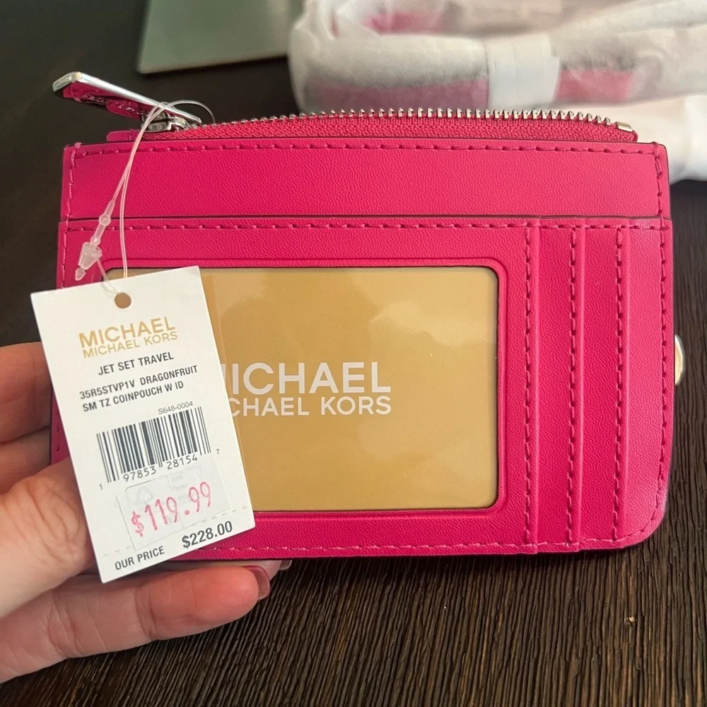 NWT Michael Kors Carmela Medium Crossbody/Shoulder Bag with Matching Cardholder